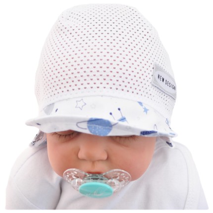 KAPELUSZ czapka KOSMOS Czapka z daszkiem przeciw poceniu LATO