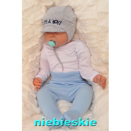 Niebieskie PÓŁŚPIOCHY bezuciskowe