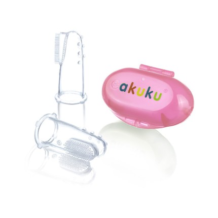 SZCZOTECZKA SILIKONOWA DO DZIĄSEŁ i ZĄBKÓW AKUKU