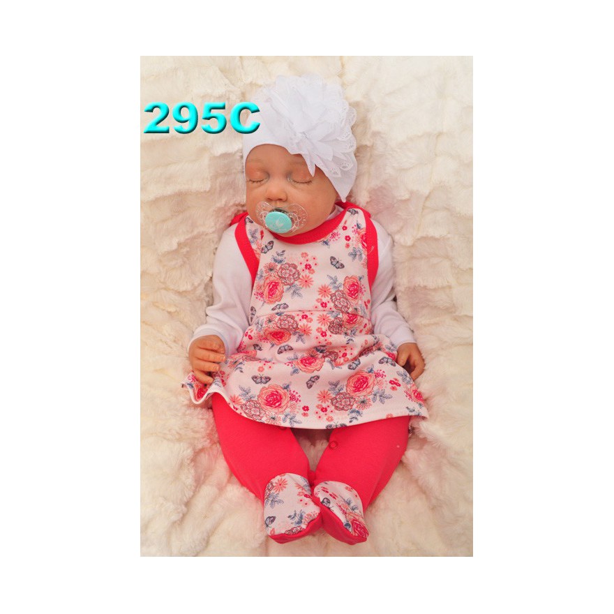 ŚPIOCHY SUKIENKA 2w1 tylko u nas! r.56-74 wzór 295C