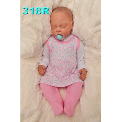 ŚPIOCHY SUKIENKA 2w1 tylko u nas! r.56-74 wzór 318R