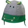 KAPELUSZ HIPPO z zielonym Z USZKAMI CZAPKA LATO