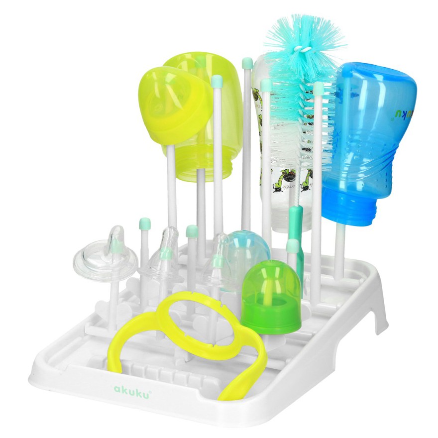 Składana suszarka do butelek i smoczków AKUKU
