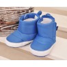 Śniegowce KOSMONAUTA buty ocieplane NIECHODKI 0-12M BUCIKI niebieskie